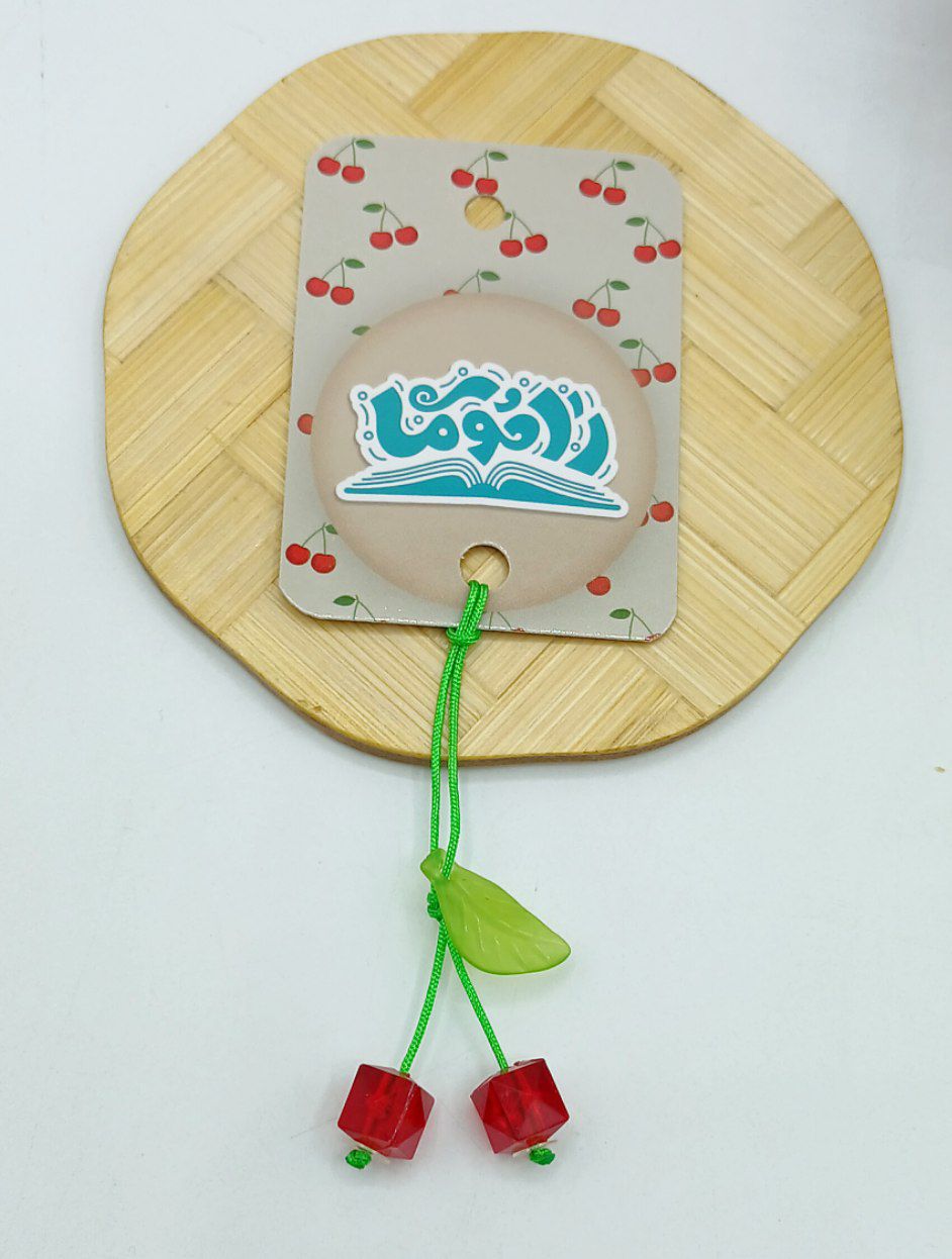 آویزک مکعبی قرمز مهره شماره 10